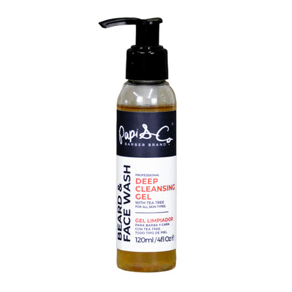 Gel limpiador deep clansing 120ml papi&co